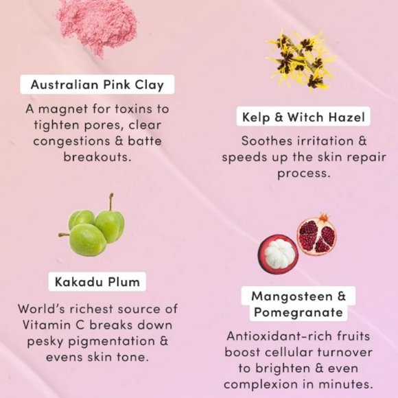 Sand & Sky Australian Pink Clay Porefining Face Mask (NIB) - Picture 2 of 5